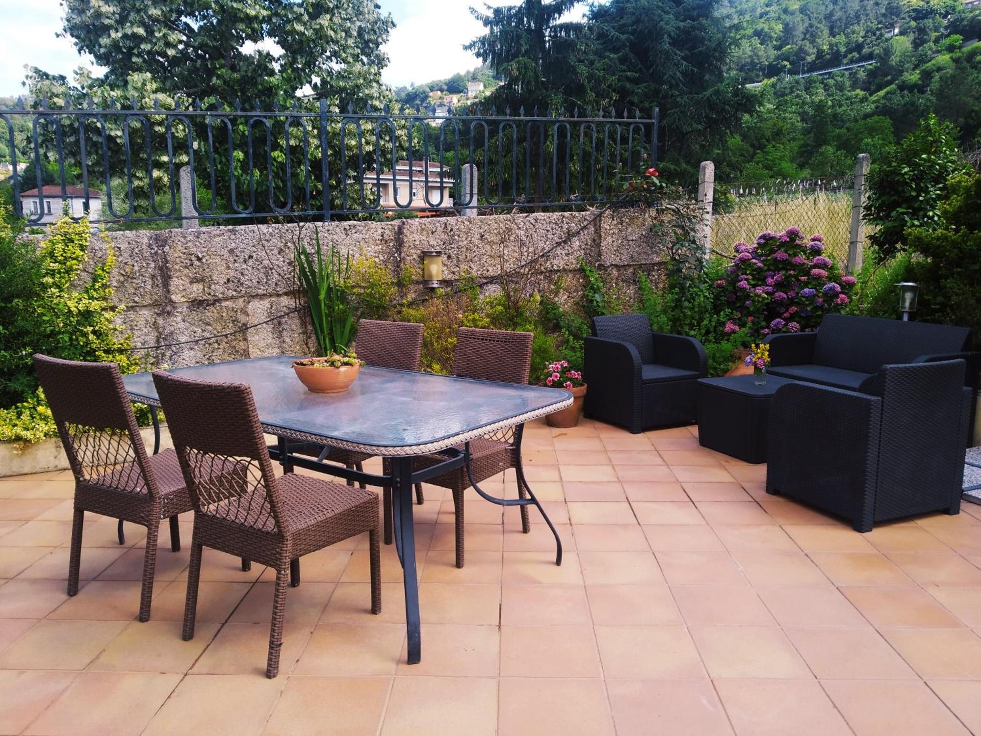 Casa Iriana - Parking Gratis I Jardin I Barbacoa Villa Ourense Eksteriør billede
